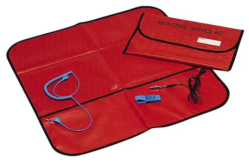 ESD-fältservicekit Gigant Fältservicekit ESD Röd 610 x 610 mm Trygg betalning