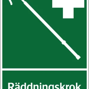 Lägg i varukorgen SKYLT RÄDDNINGSKROK