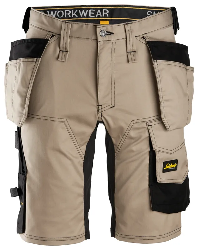 Begränsad tid HANTVERKSSHORTS STRETCH AW KHAKI/SVART