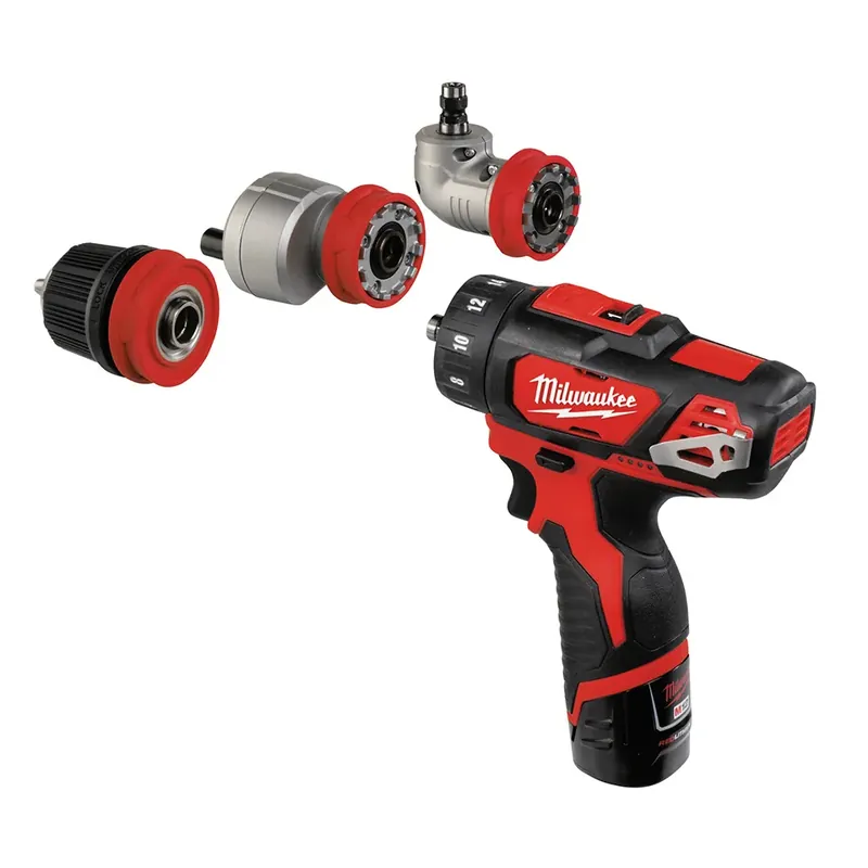 Borrskruvdragare M12 BDDXKIT-202C Utbytbara Chuckar Beställ idag