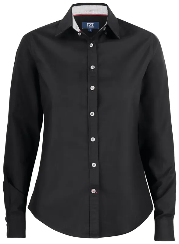 BELFAIR OXFORD SHIRT LADIES BLACK Extra rabatt