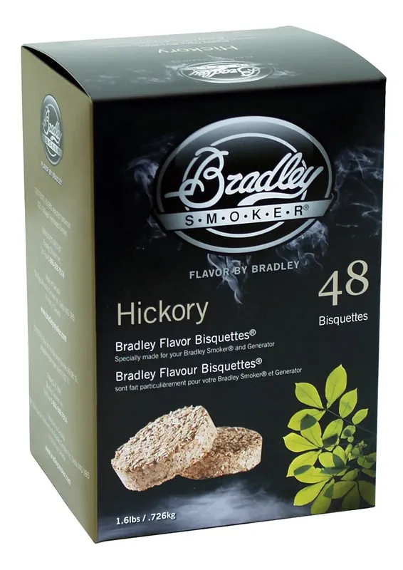 Fynd BRIKETTER 48-Pack HICKORY