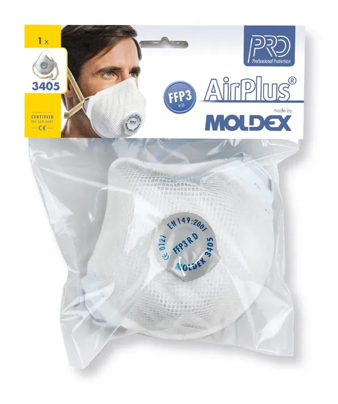 KORTTIDSMASK AIR PLUS 340512 Snabb frakt