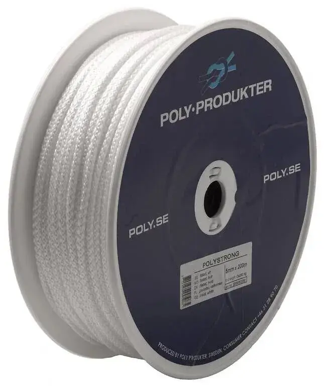FLAGGLINA VIT 5 MM 25 M I lager
