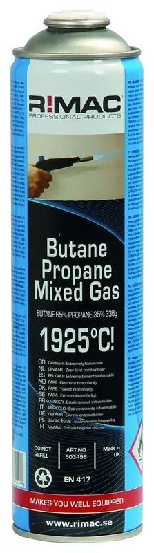 R!MAC MIXGAS BUTAN/PROPAN 330G – EFFEKTIV ENGÅNGSFLASKA FÖR PORTABEL VÄRME Köp nu