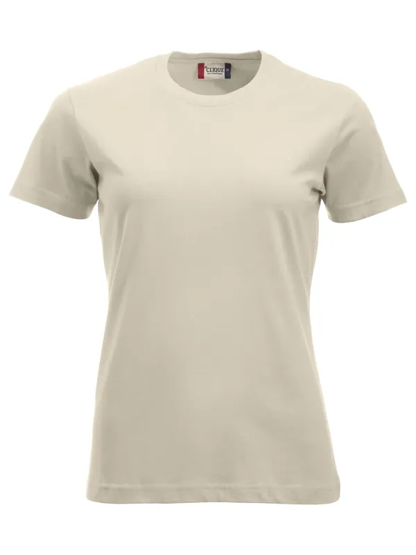 T-SHIRT NEW CLASSIC-T 029361 DAM LJUSBEIGE Erbjudandepris