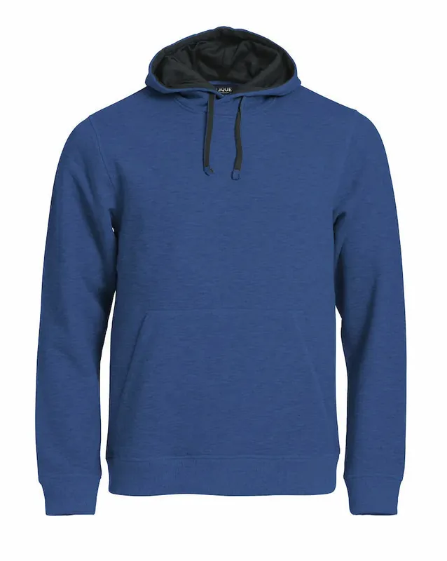 HOODIE CLASSIC 021041 BLÅMELERAD Sista chansen