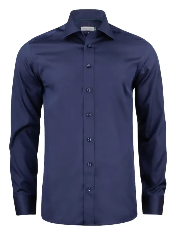 GREEN BOW 01 REGULAR FIT SHIRT NAVY I lager