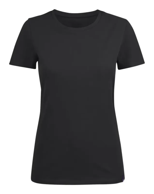 Snabb frakt AMERICAN U DAM T-SHIRT SVART