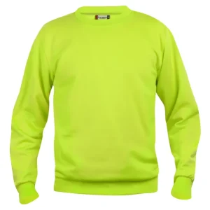 Beställ idag SWEATSHIRT BASIC 021030 RUNDHALS VARSELGRÖN
