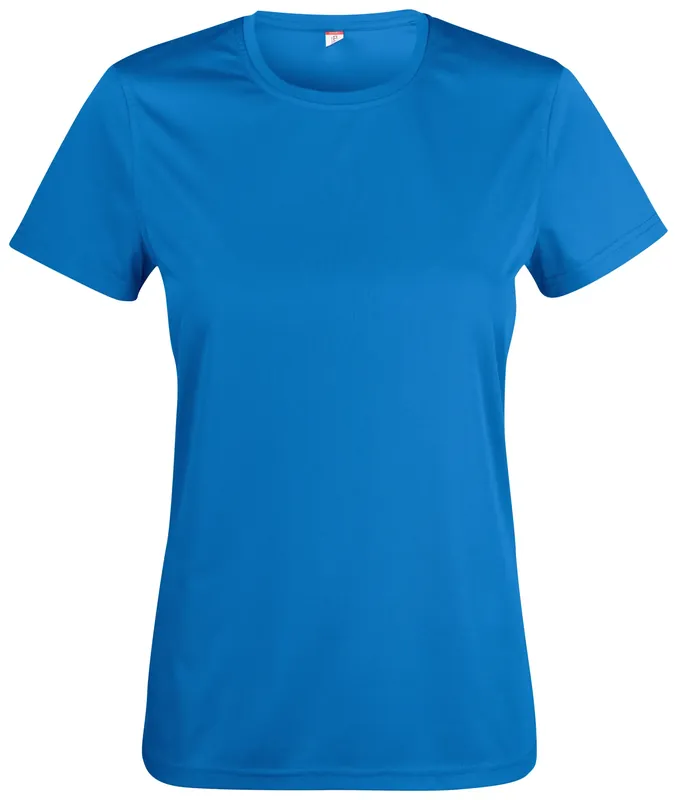 T-SHIRT BASIC ACTIVE-T 029039 DAM ROYALBLÅ Nyhet