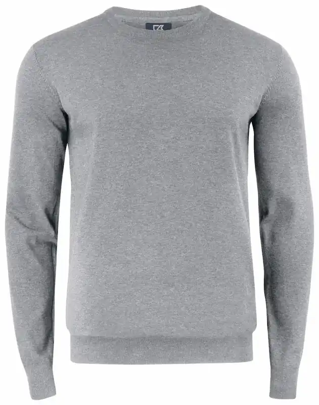 OAKVILLE CREWNECK MEN GREY MELANGE Sista chansen