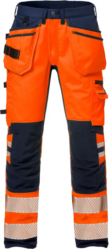 BYXA STRETCH 2707 PLU KL.2 ORANGE/MARIN Endast denna vecka