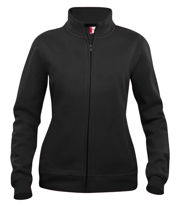 SWEATSHIRT CARDIGAN BASIC 021039 DAM SVART Köp online