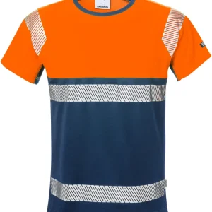 prisnedsättning T-SHIRT KL 1 7518 THV ORANGE/MARIN