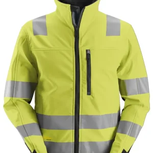 Fynd JACKA SOFTSHELL AW KL3 STL: XS VARSELGUL