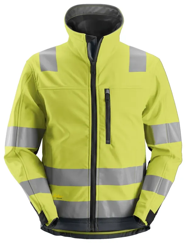 Fynd JACKA SOFTSHELL AW KL3 STL: XS VARSELGUL