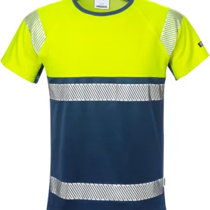T-SHIRT 7518 THV KL 1 GUL/MARIN Snabb frakt