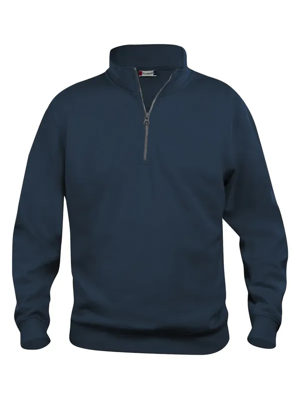 SWEATSHIRT BASIC 021033 HALFZIP MARIN Endast denna vecka