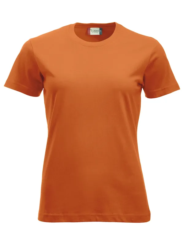 Beställ idag T-SHIRT NEW CLASSIC-T 029361 DAM BLODAPELSIN