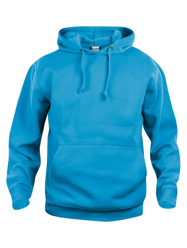 HOODIE BASIC 021031 TURKOS Sista chansen