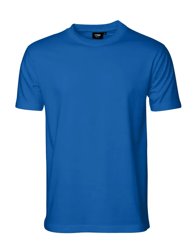 Nedsatt pris T-SHIRT 0300 AZUR BLÅ