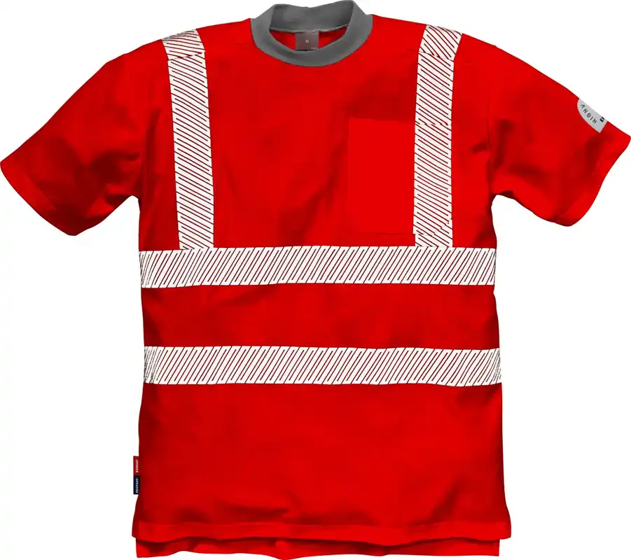 Rabatter T-SHIR 7407 TPS RÖD KL3 L