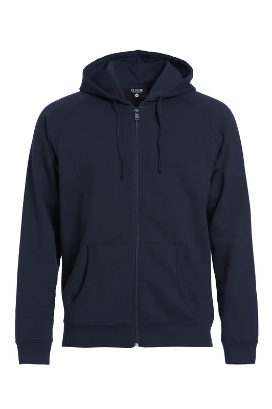 HOODIE CLASSIC 021044 FULLZIP MARIN Begränsad tid