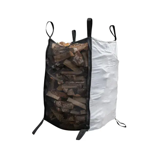 Kampanj VEDSÄCK Big Bag 1500 L, Plan botten