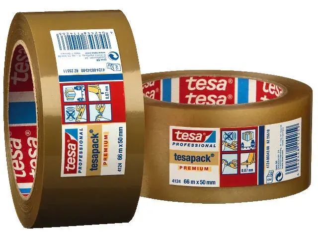 I lager TEJP PACK 4124 38MMX66M BRUN