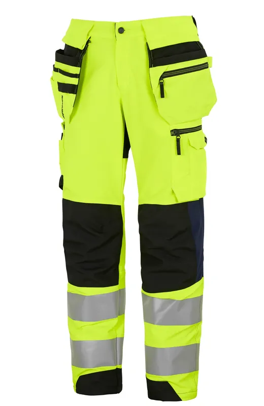 Bästa pris 240-2 MOTION HANTVERKSBYXA FULLSTRETCH KL.2 GUL/MARIN