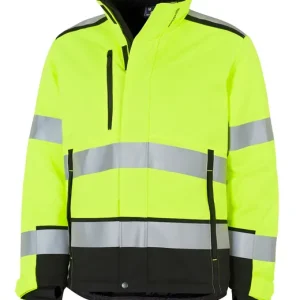 Billigare VINTERJACKA VARSEL PILE NEO 799-3GUL/SVART