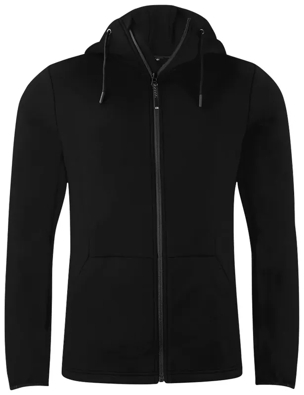 FULLZIP HOODIE PEMBERTON BLACK Extra rabatt