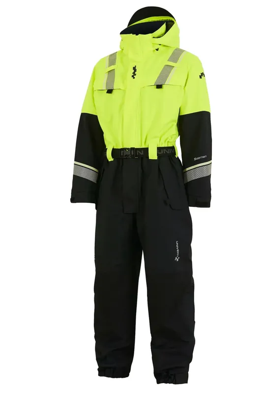 Kampanj SKALOVERALL PROTEC SEAMAN 6566 GUL/SVART