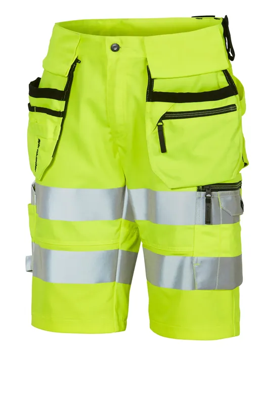 Säker betalning HANTVERKSSHORTS STRETCH VARSEL MOTION 140-2 GUL