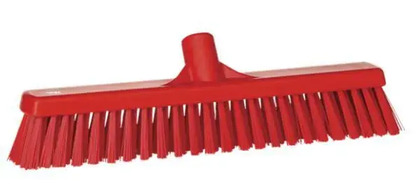 Sista chansen SOPBORSTE 410MM MJUK/HÅRD RÖD PLAST