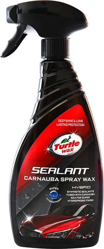 TURTLE WAX SEALANT CARNUBA SPRAY WAX 500ML Begränsat antal