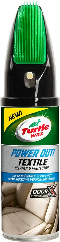 TURTLE WAX POWER OUT TEXTILE CLEAN PROTECT 400ML Snabb frakt