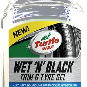 Bästa pris TURTLE WAX WET N BLACK TRIM N TYRE GEL 300 ML