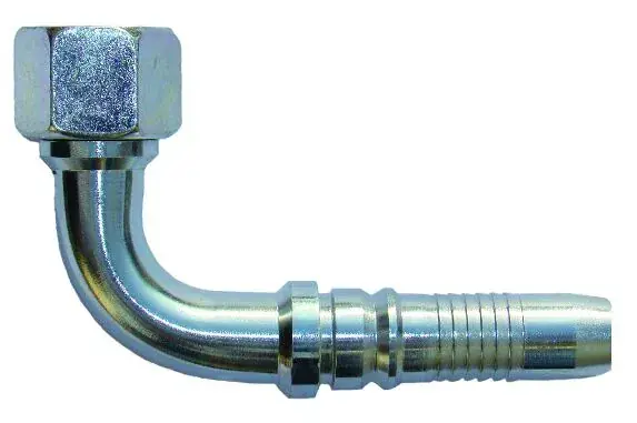 NIPPEL INTERLOCK UNF-GÄNGA JIC 90° Säker betalning