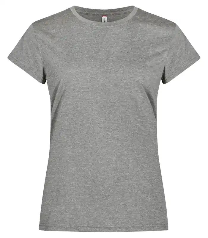 Säker betalning T-SHIRT BASIC ACTIVE-T 029039 DAM GRÅMELANGE