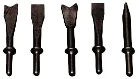 LUFTHAMMARMEJSELSATS 5 DELAR Reapris