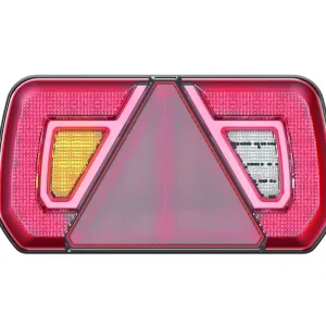 Expressleverans SLÄPBAKLYKTA TRIANGEL LED REFLEX