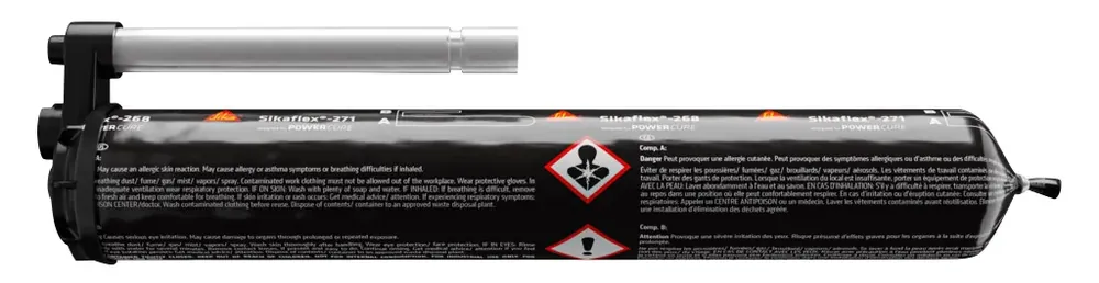 Nedsatt pris Sikaflex-271 Pow.Cu.(AB)bla.C76/14x600ML