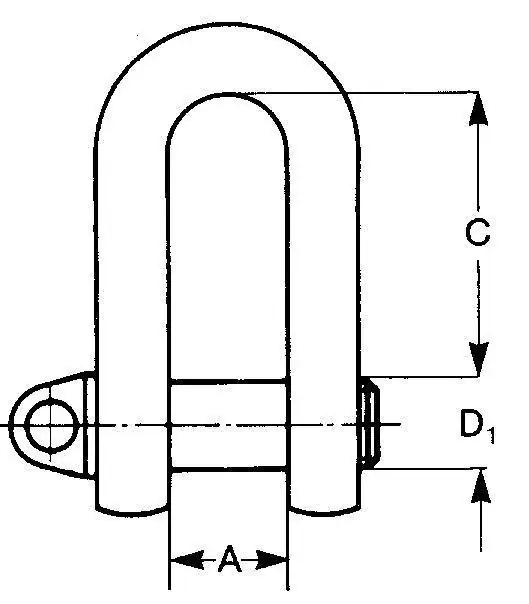 SCHACKEL RAK KL3 12MM Kampanj