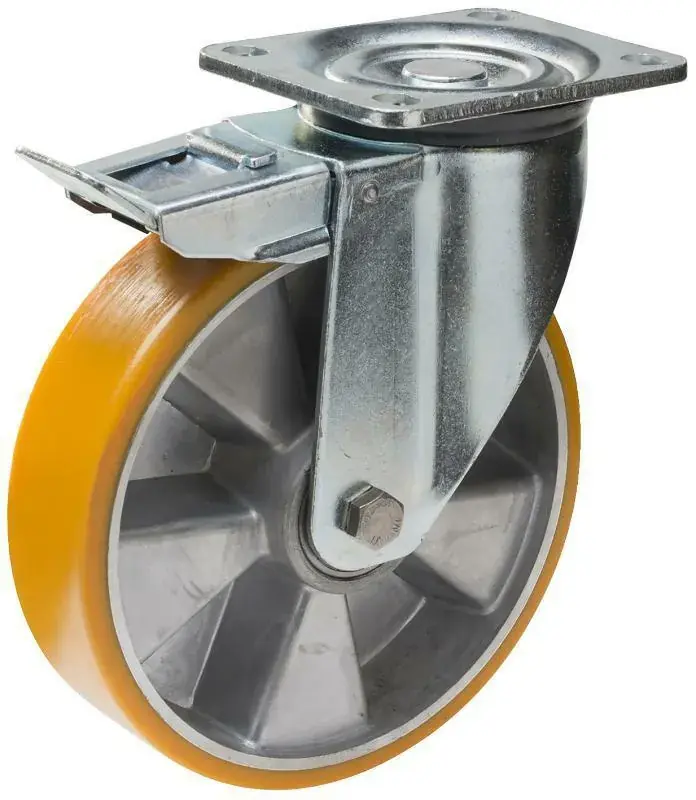 Kampanj BROMSHJUL 8PB PU/AL 160X50MM