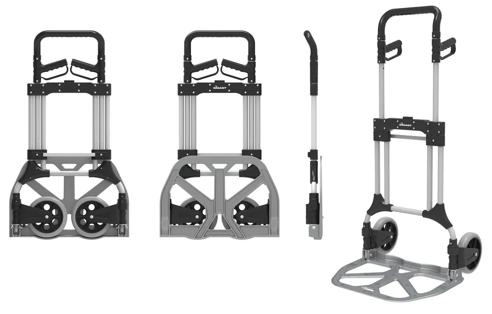 Bagagekärra Gigant Aluminium Hopfällbar 60–200 kg 200 kg Köp nu
