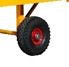 Billig HJUL 400X100MM