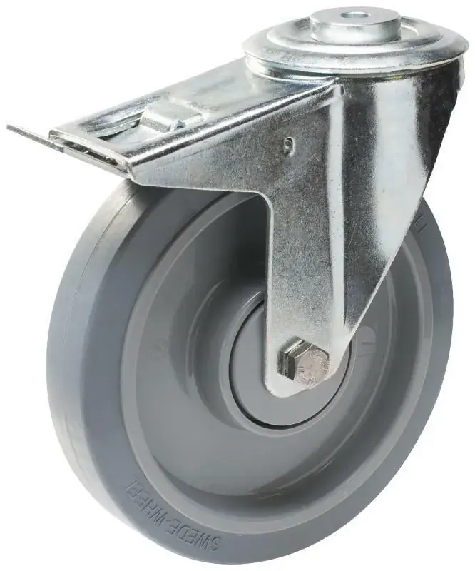 Länkhjul med broms Gigant 4OB EL GRU/PA 125 x 36 mm Köp online