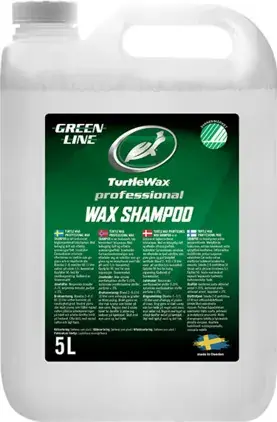 Kampanj TURTLE WAX PRO GREENLINE WAX SHAMPOO 5L